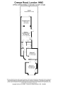 Floorplan of Crewys Road, London, NW2 2BD