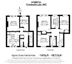 Floorplan of Longberrys Cricklewood Lane, London, NW2 2TE