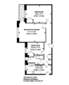 Floorplan of Heathway Court, Finchley Road, Hampstead, London, NW3 7TS