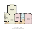 Floorplan of Moreland Court, Finchley Road, Childs Hill, London, NW2 2PL