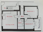 Floorplan of Manor Court, Cricklewood Lane, London, NW2 1HW