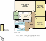 Floorplan of Hermitage Court, Hermitage Lane, Childs Hill, London, NW2 2HA