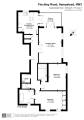 Floorplan of West Heath Road, Hampstead, London, NW3 7TW